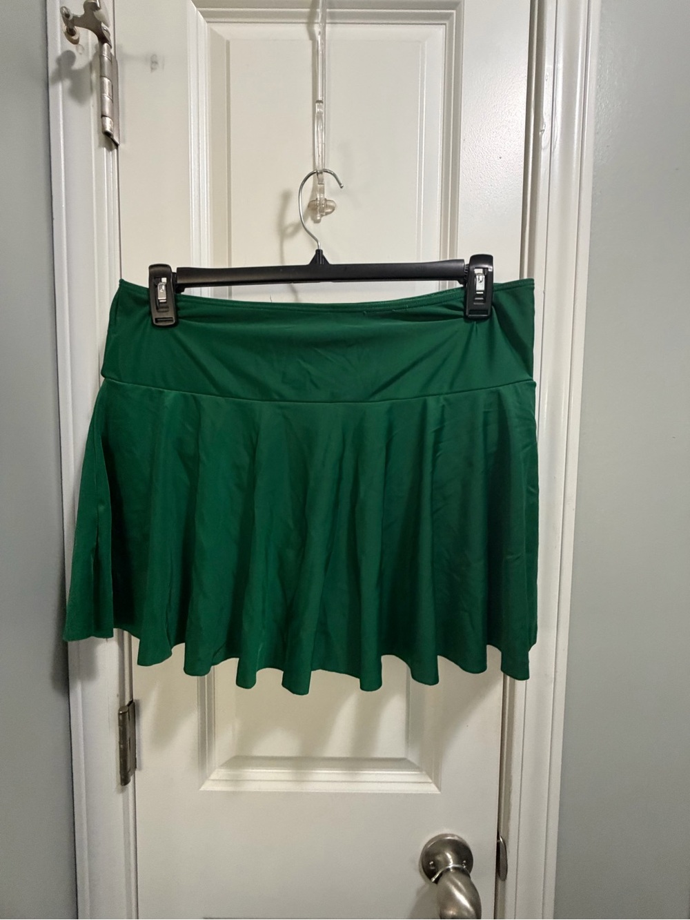 SHEIN Emerald Green One-Piece Swim Skirt